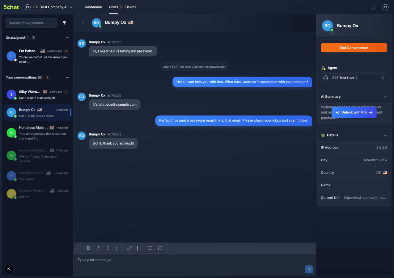 5chat industrial interface and deployment features