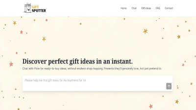 Gift Spotter - AI tool for AI Assistants
