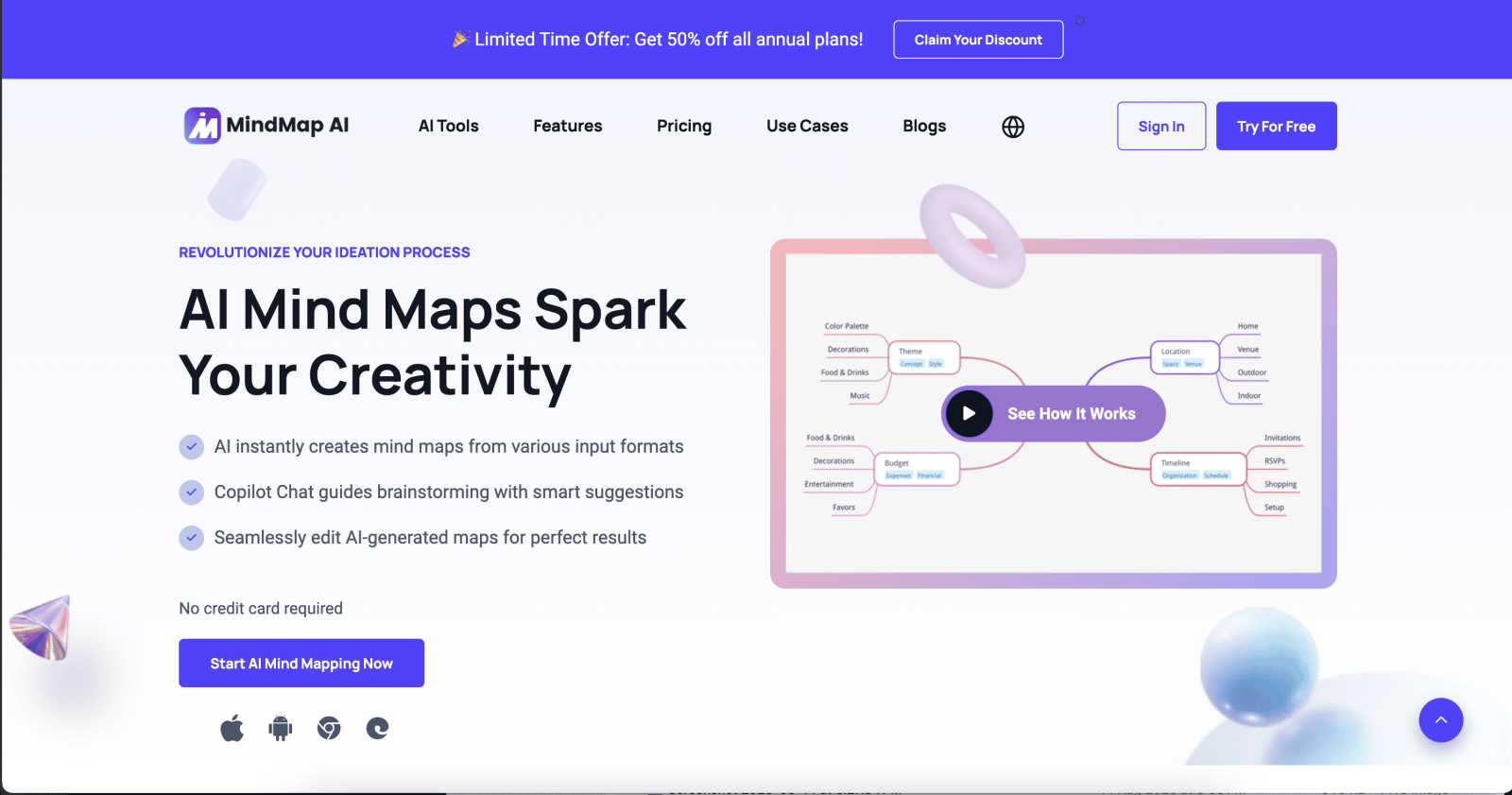 MindMap AI industrial interface and deployment features