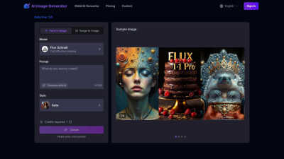 Free AI Image Generator - AI tool for Content Creation