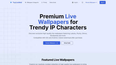 ToyLiveWall - AI tool for Design Tools