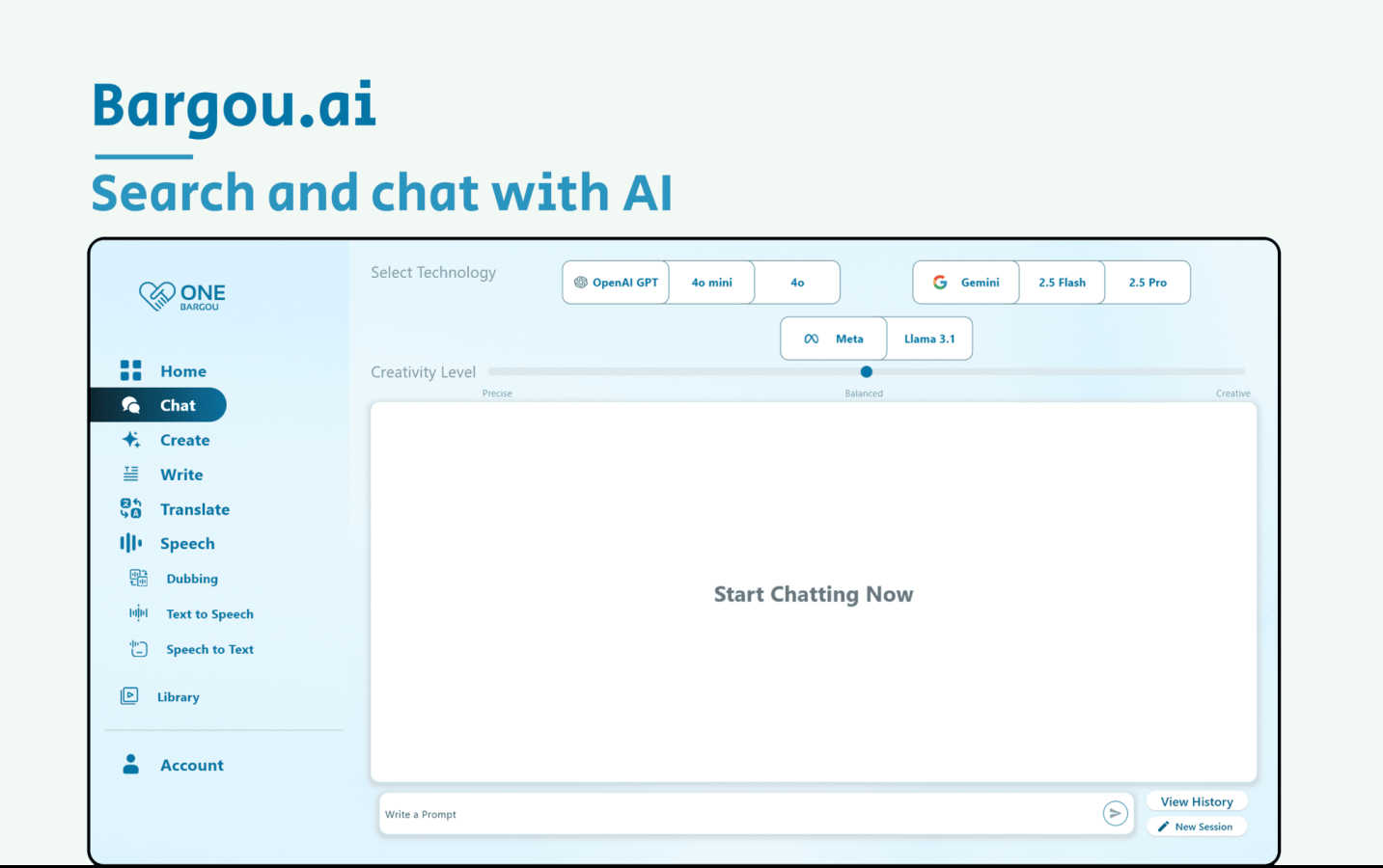 Bargou One industrial interface and deployment features