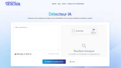 Détecteur IA - AI tool for Education & Learning