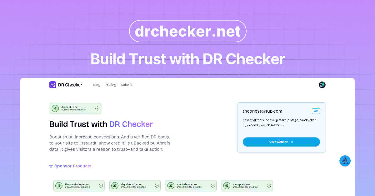 DR Checker industrial interface and deployment features