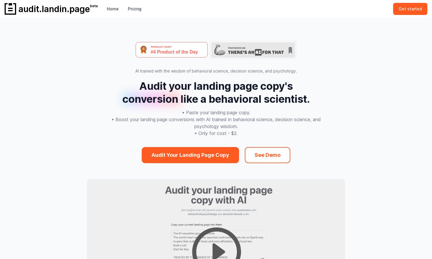 Audit.Landin.Page Website