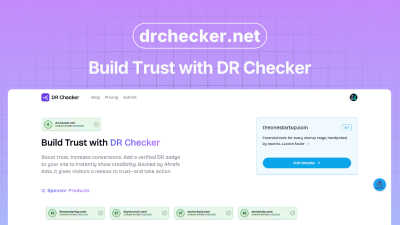 DR Checker - AI tool for SEO