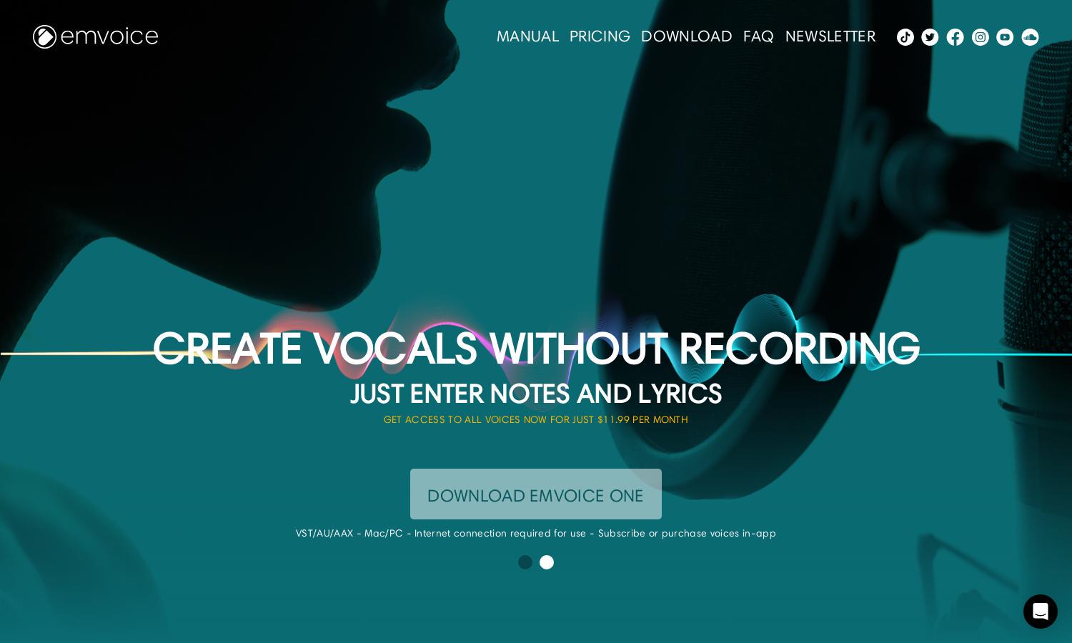 Emvoice Website