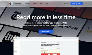 GistReader Website
