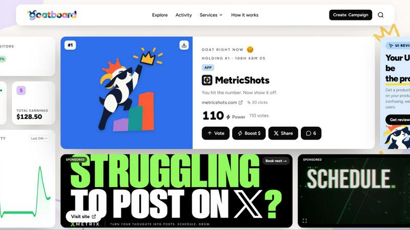 Goatboard screenshot