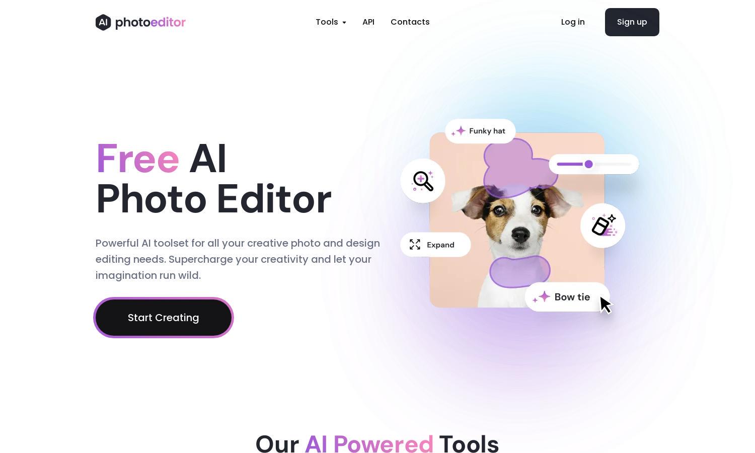 PhotoEditor.ai Website