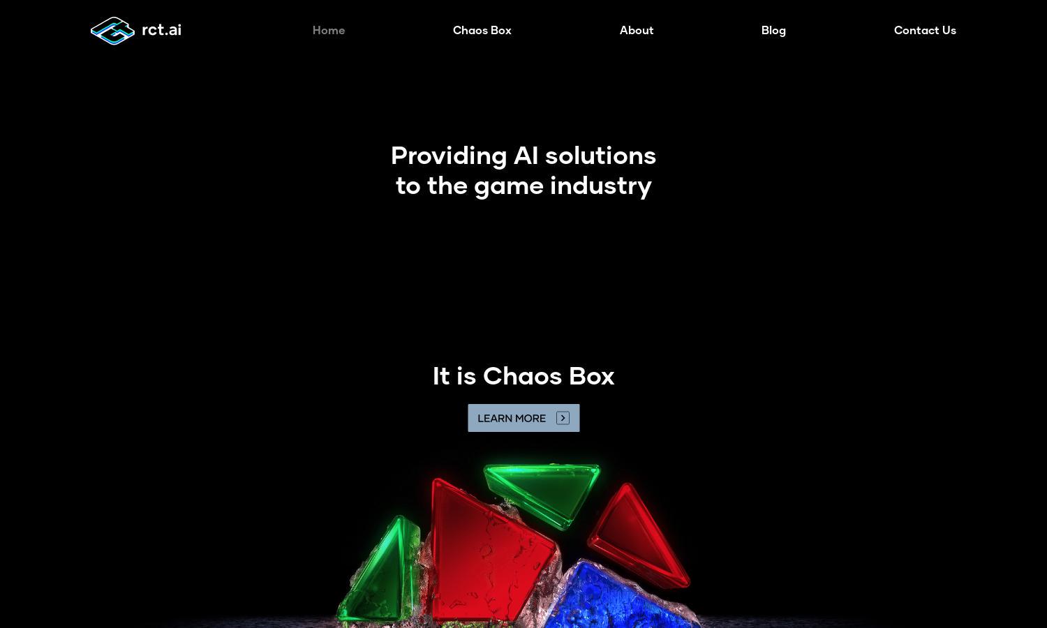 rct AI Website