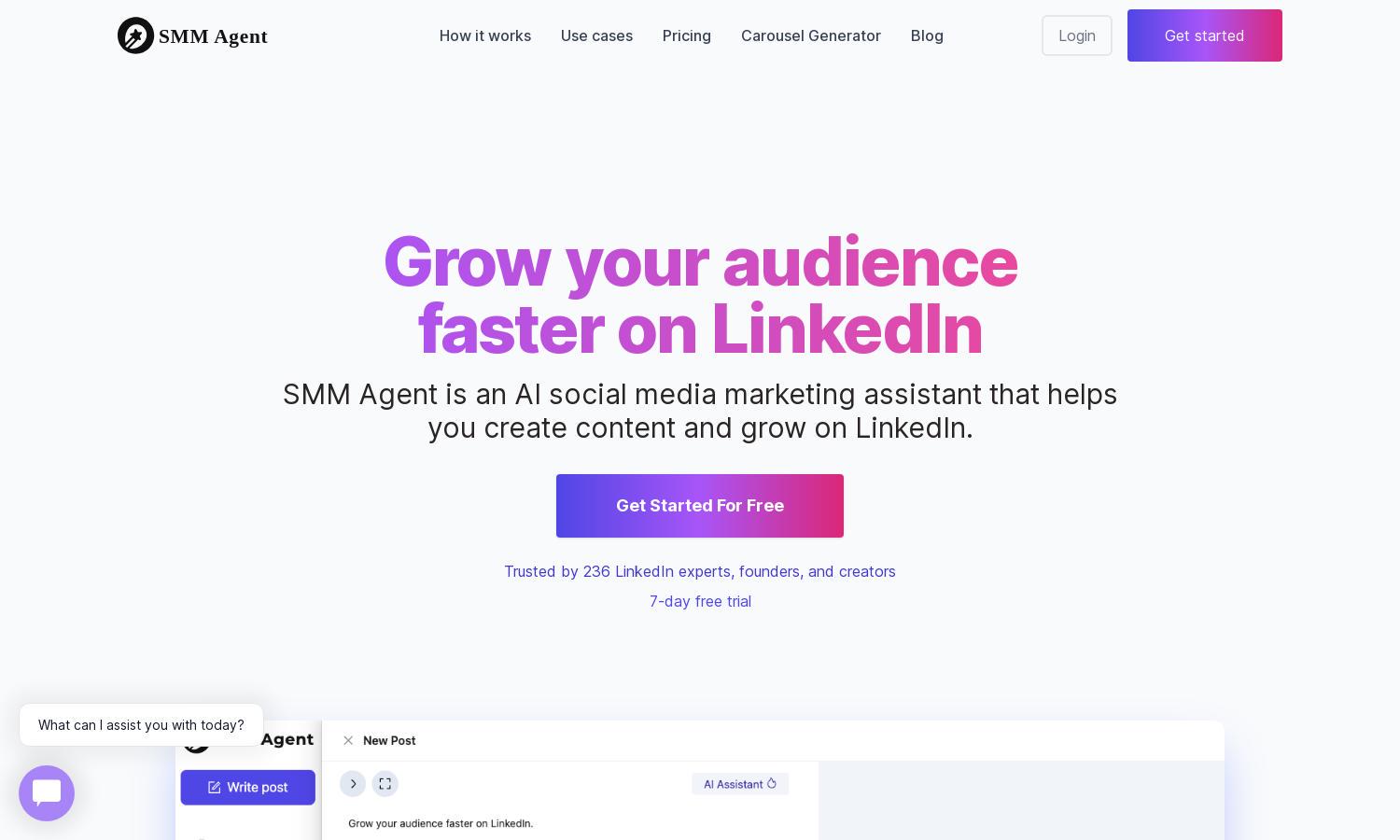 SMM Agent Website