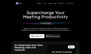 Spellar AI Website