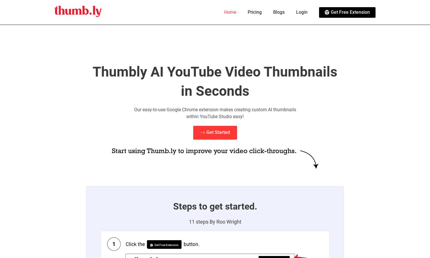 Thumbly Website