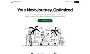 Trip Planner AI Website