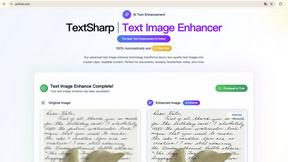 TextSharp | Text Image Enhance - tool for productivity